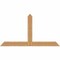 Ekena Millwork Portland Timber Gable Bracket, Western Red Cedar, 72"W x 39"H x 1 1/2"D x 5 1/2"F, 13/12 Pitch GBW072X39X0206POR00SWR - alternate 1